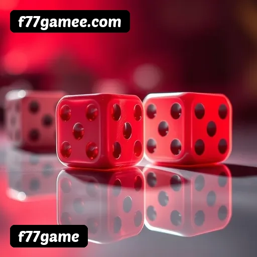 App f77game para iOS e Android — interface mobile, login biométrico e PIX integrado